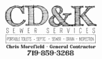 CD&K Sewer Services logo