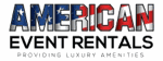 American Event Rentals: Restrooms Rentals- Luxury Restroom Trailers logo