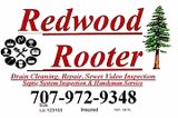 Redwood Rooter logo