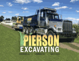 Pierson Excavating & Pierson Septic Services logo
