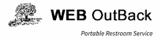 WEB OutBack Portable Restroom Service logo