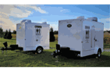 Rest Easy Portable Restrooms logo