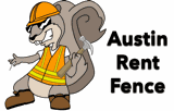 Austin Rent Fence & Restrooms logo