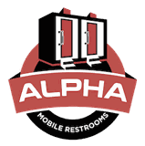 Alpha Mobile Restrooms logo