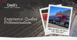 Creech's Plumbing, Septic & Portable Toilets logo