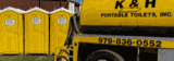 K&H Portable Toilets, Inc logo