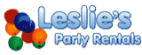 Lesliespartyrental logo