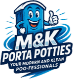 M & K Porta Potties logo