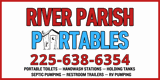 River Parish Portables logo