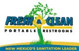 Fresh & Clean Portable Restrooms logo