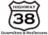 Highway 38 Dumpsters & Restrooms logo