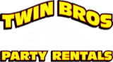 Twin Bros Party Rentals logo