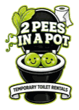 2 Pees in a Pot logo