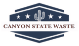 Canyon State Waste logo