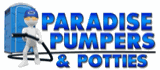 Paradise Pumpers & Potties logo