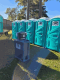 Jeff's Portable Toilets logo