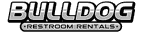 Bulldog Restroom Rentals logo