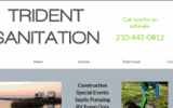 Trident Sanitation logo