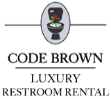 Code Brown Luxury Restrooms logo